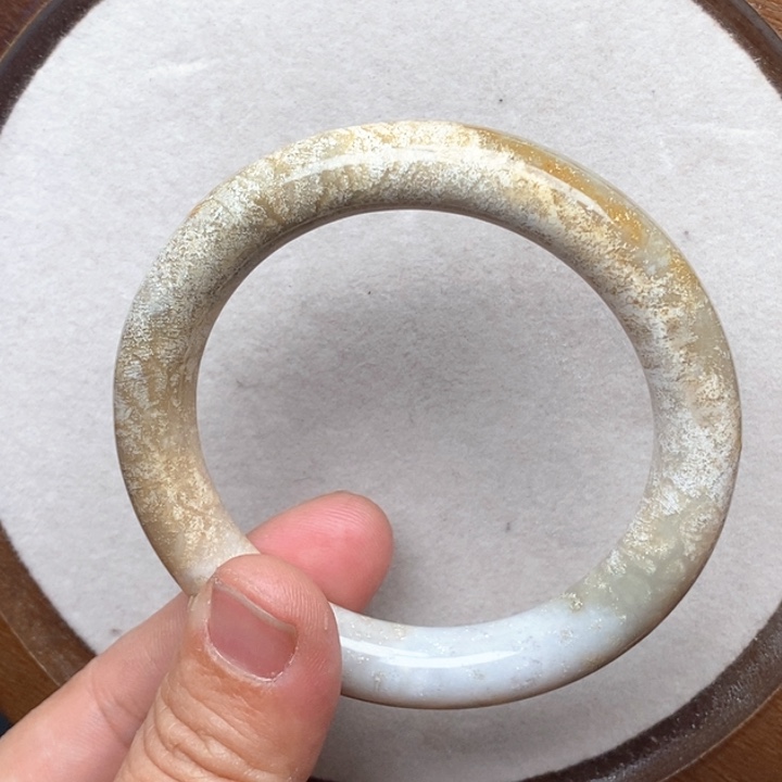 硅化珊瑚（珊瑚玉）手镯（开口镯）未镶嵌54