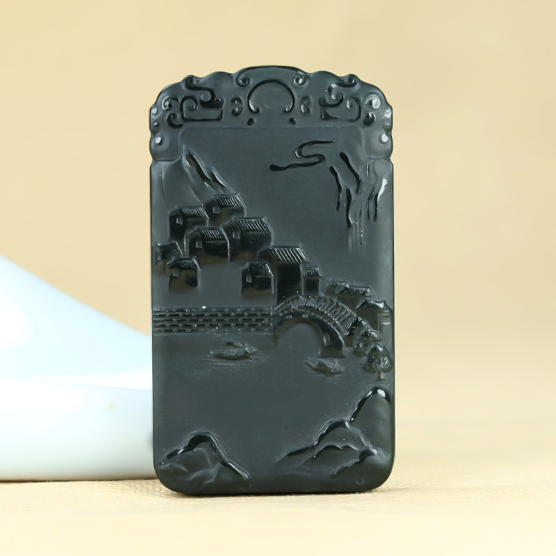 JF3121玉石珠宝精选和田玉吊坠