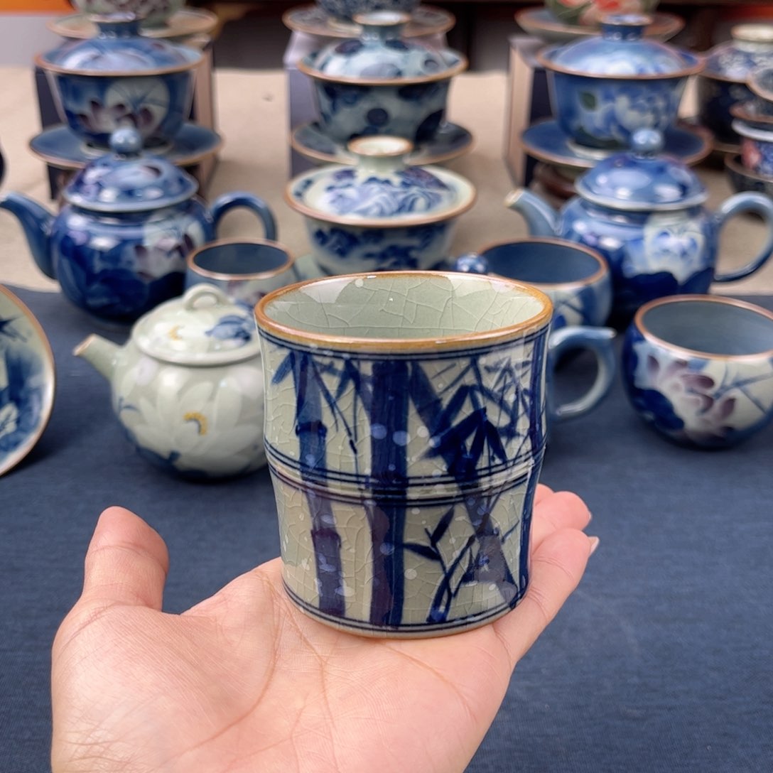 杯景德镇手绘手绘茶具