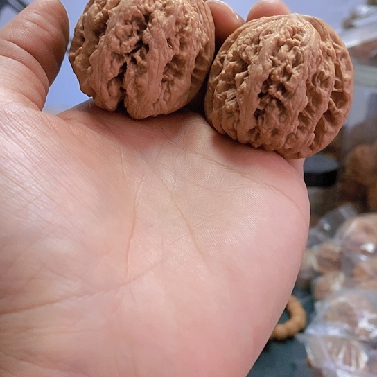 【闪购商品】把件文玩核桃42粗筋原装球粗筋