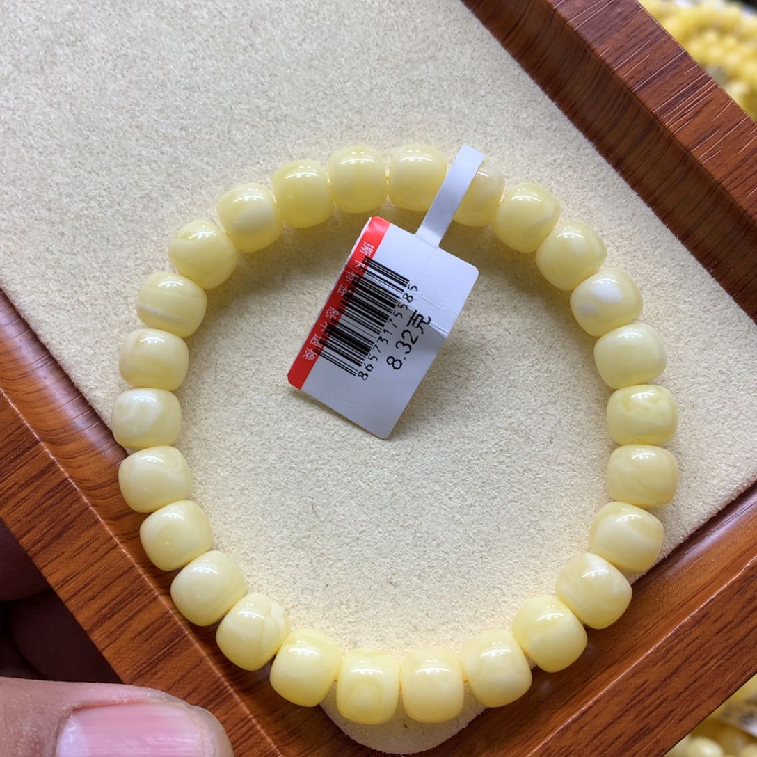 蜜蜡手链未镶嵌蜜蜡