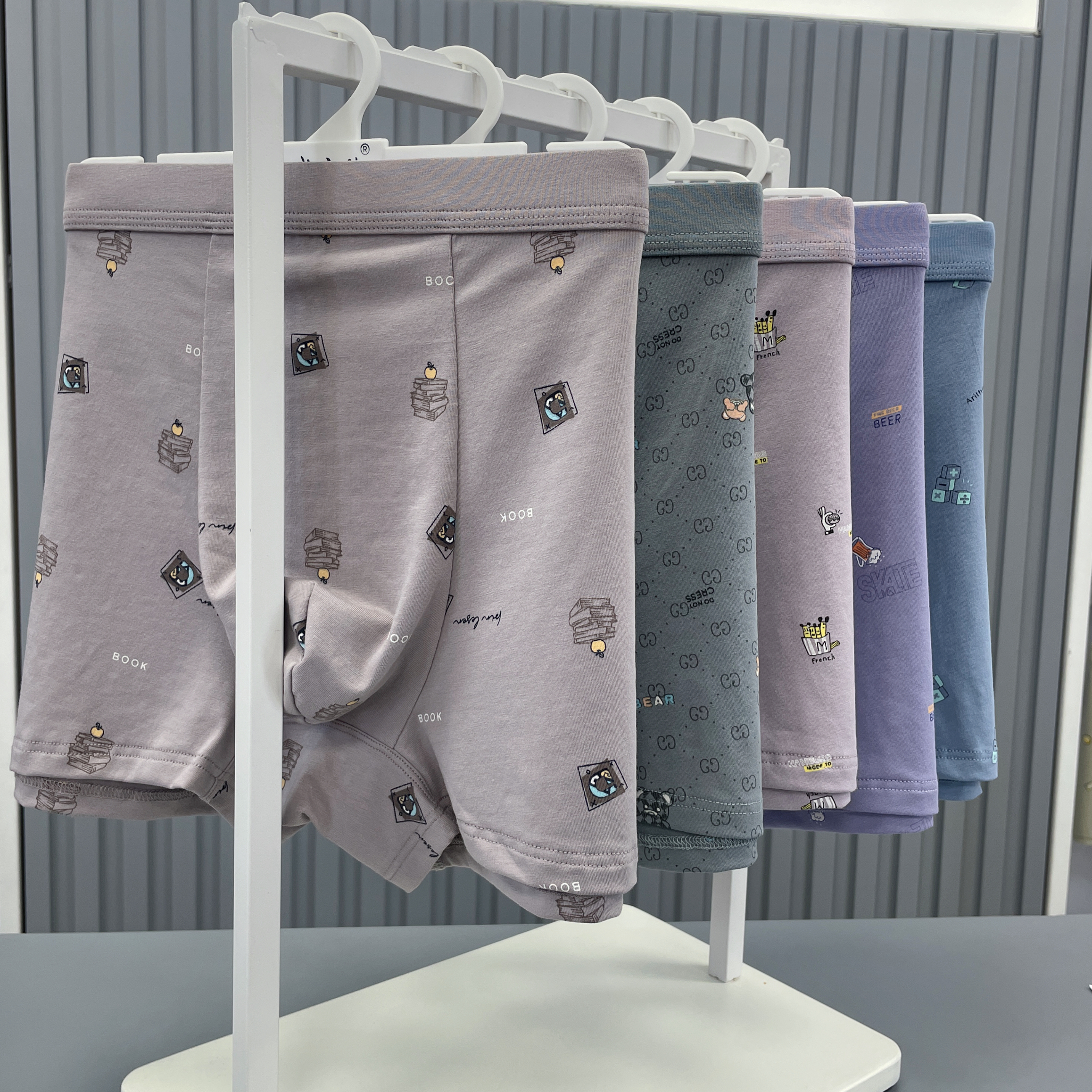 【升级10A抗菌】1011# 男士内裤 新疆棉纯棉平角裤头 青年舒适