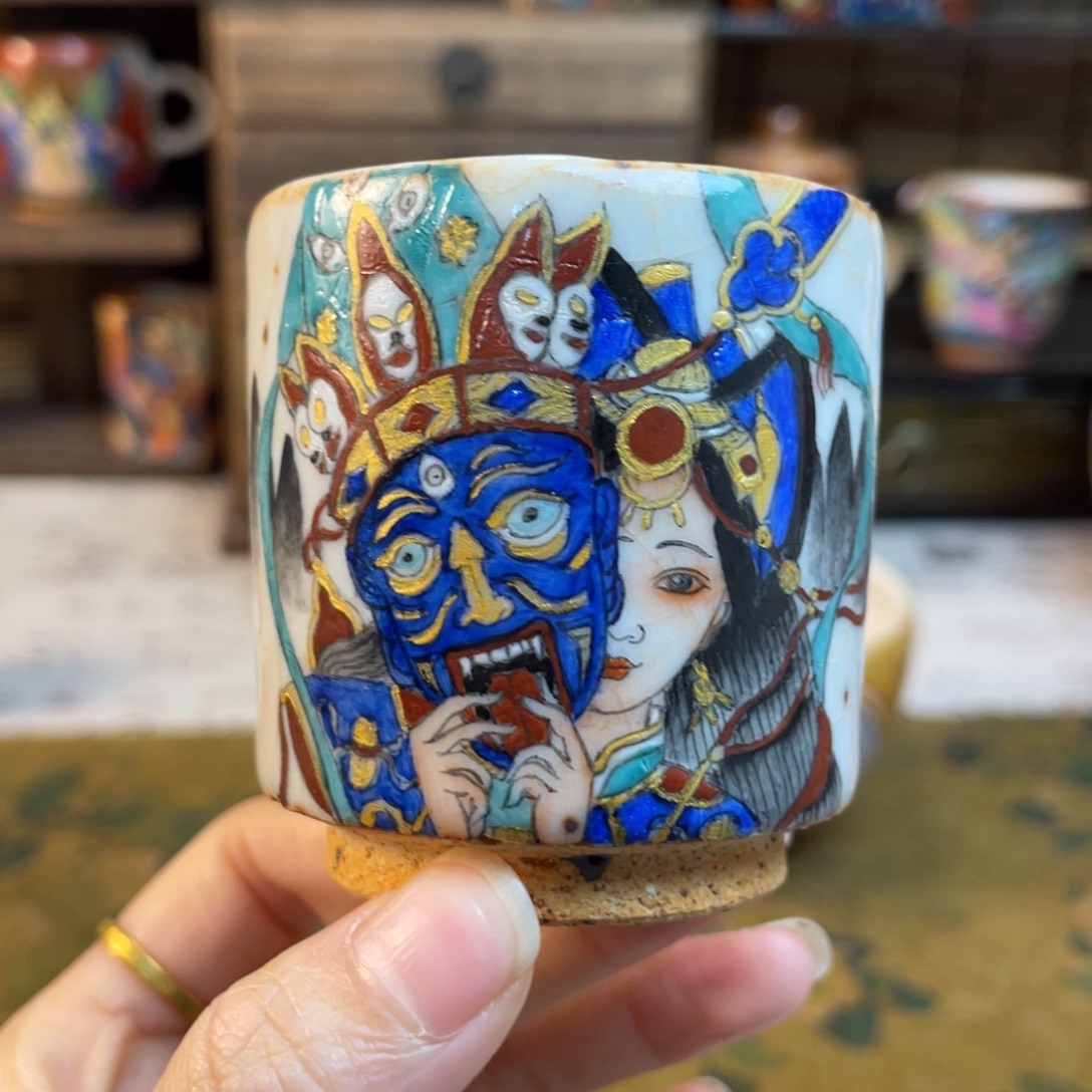 扎基拉姆匣钵志野杯