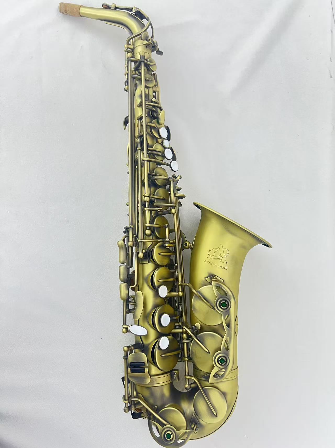 艾茉菲尔中音萨克斯亚麻青古铜500D