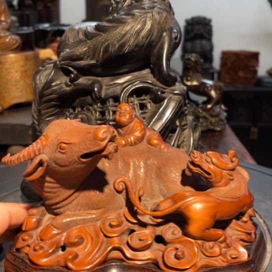 刘***生香榧木黄杨木香薰