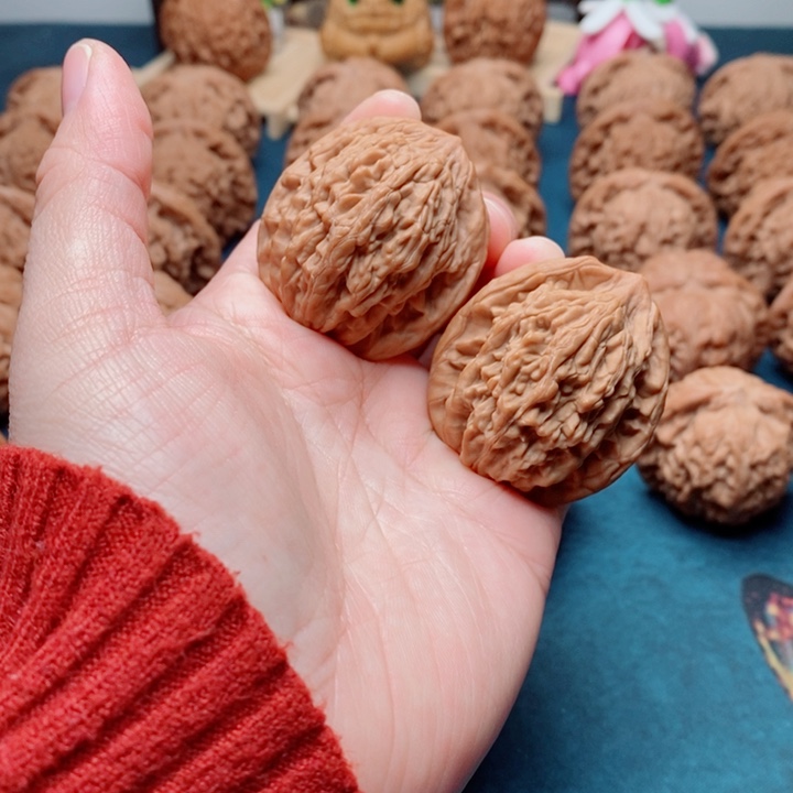 9***7文玩核桃把件麦虎37