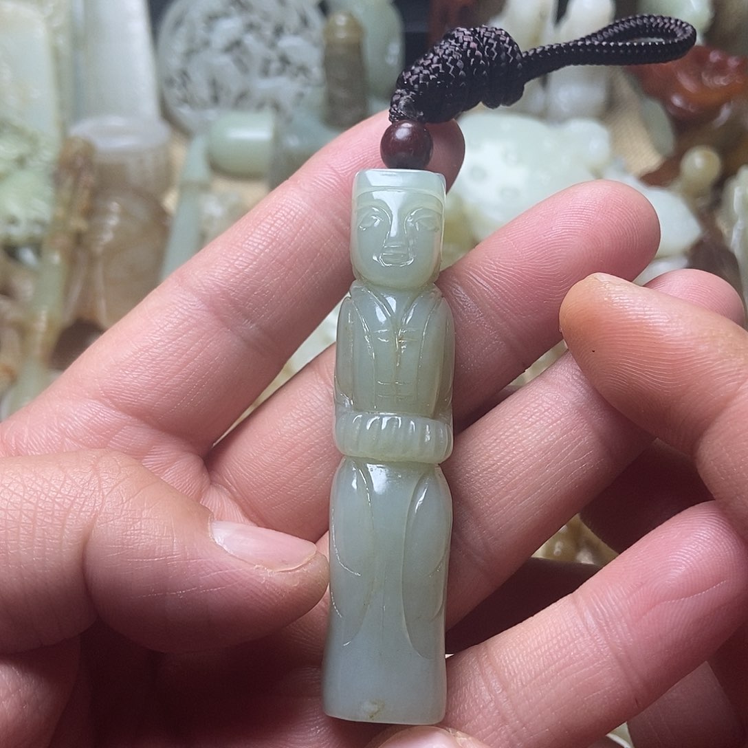 和田玉挂件未镶嵌