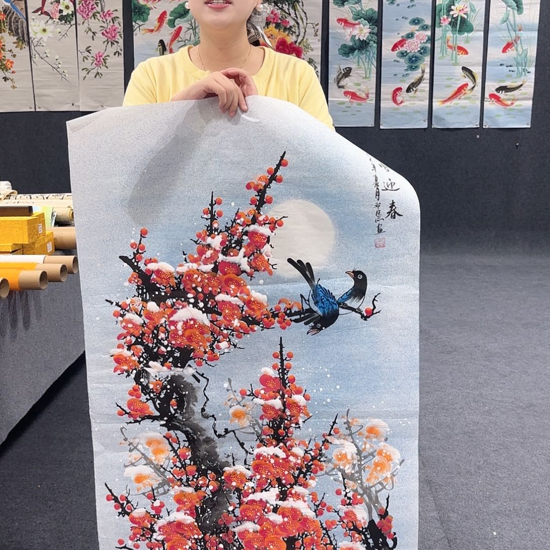 国画非常精美的一幅作品