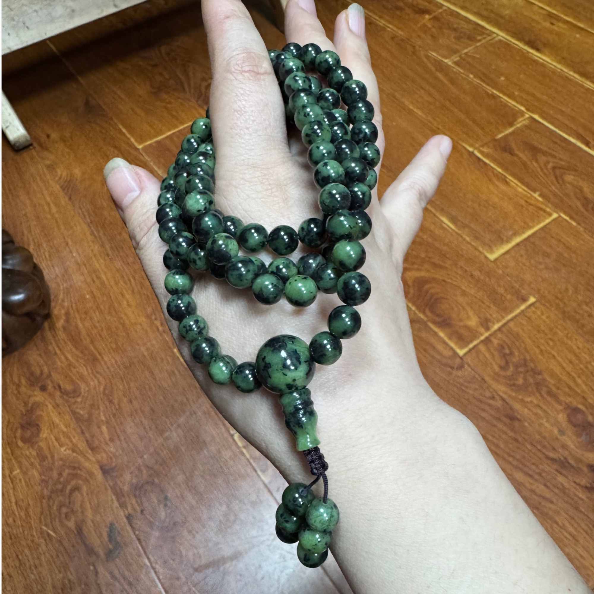 西藏墨脱  药王石佛珠，可盘可玩