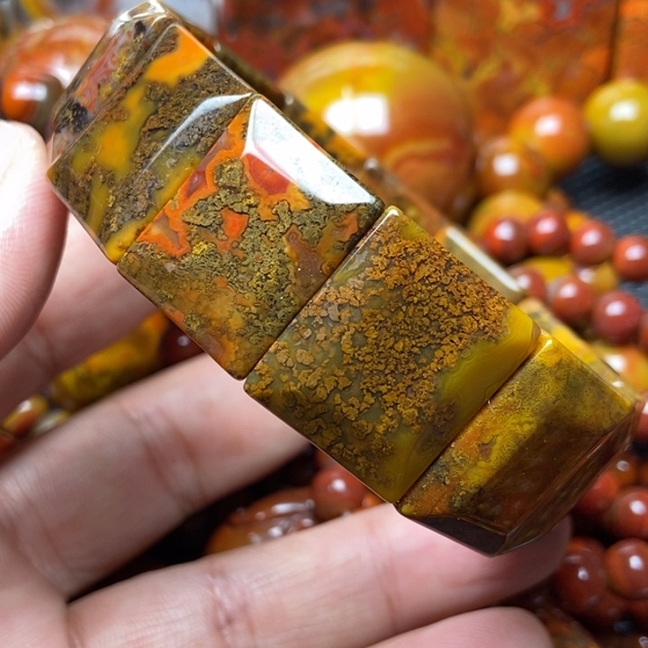 玛瑙/玉髓手串未镶嵌