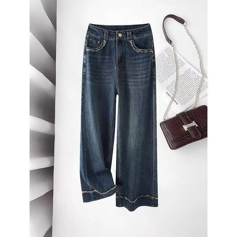 直播链接【主赤】【默认瑕疵】【介意勿拍】女士牛仔裤直筒喇叭烟管老爹