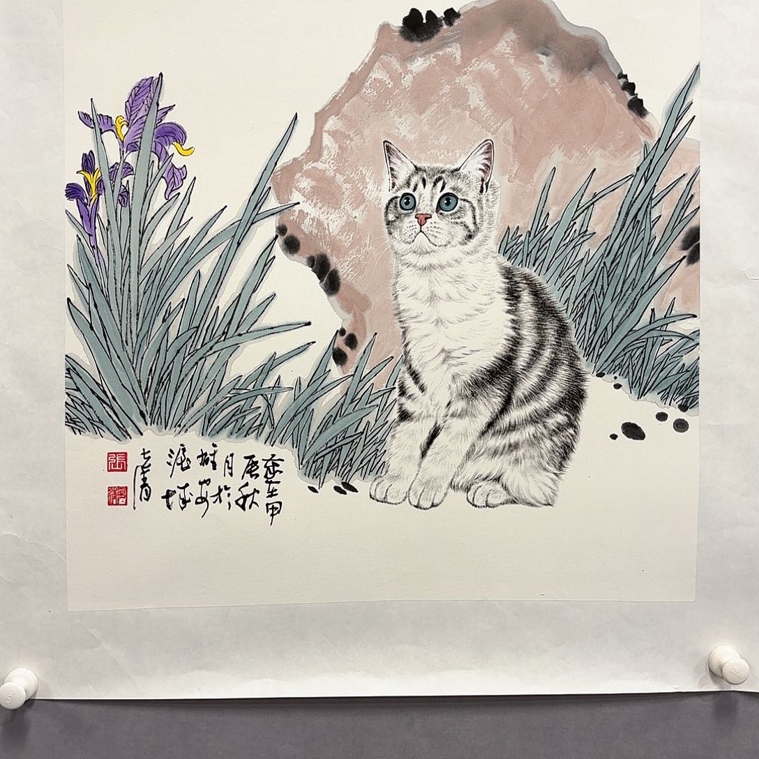 国画国画纯手绘作品请放心去藏