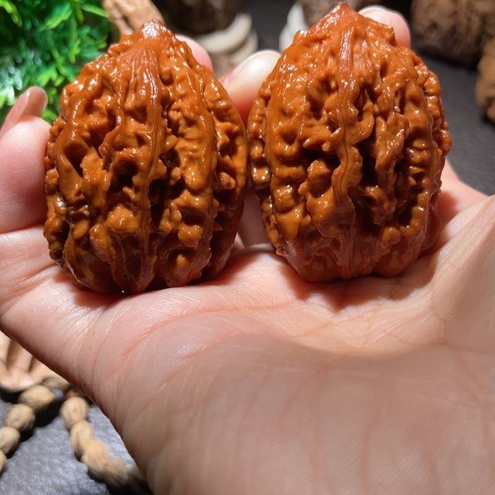 把件文玩核桃东北楸子小雪271