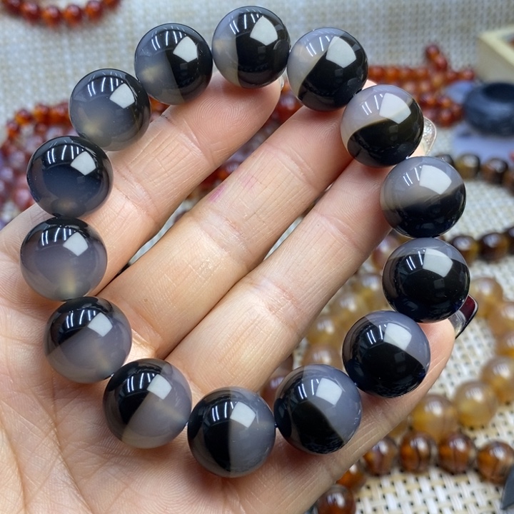 玛瑙/玉髓手链未镶嵌瓦**家