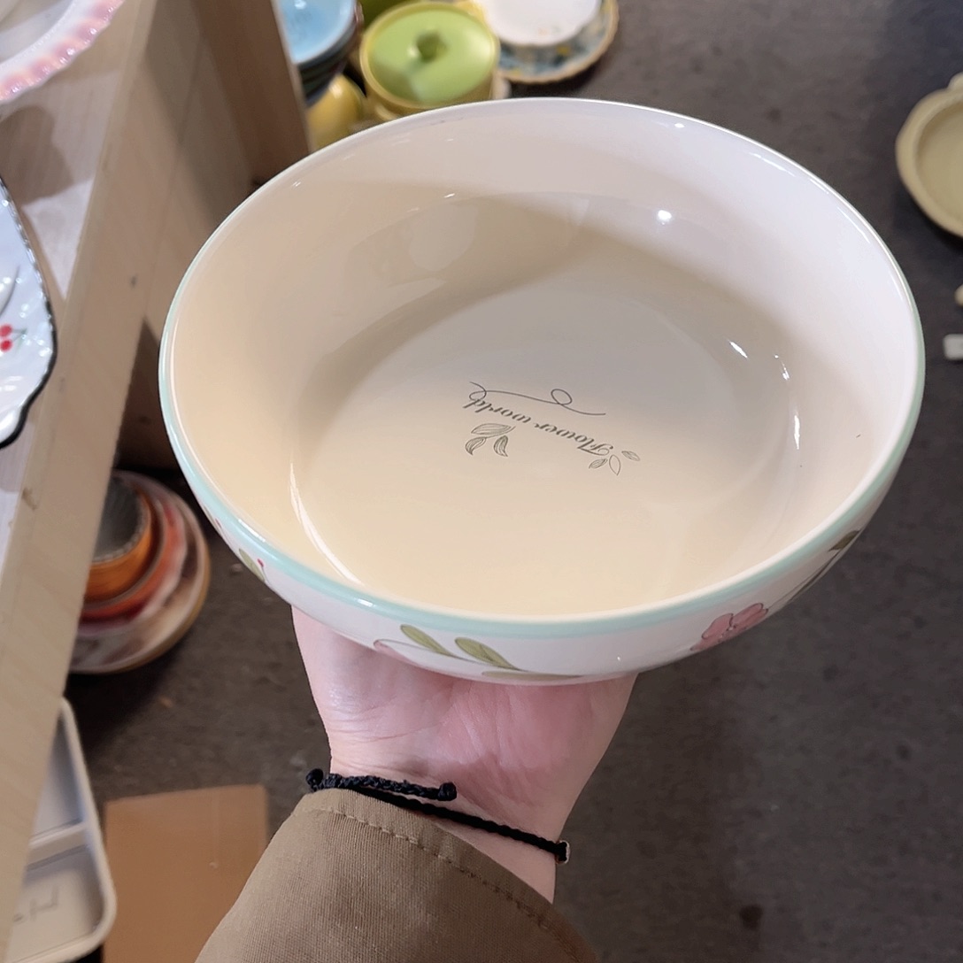 陶瓷初禾系列7寸大面碗陶瓷
