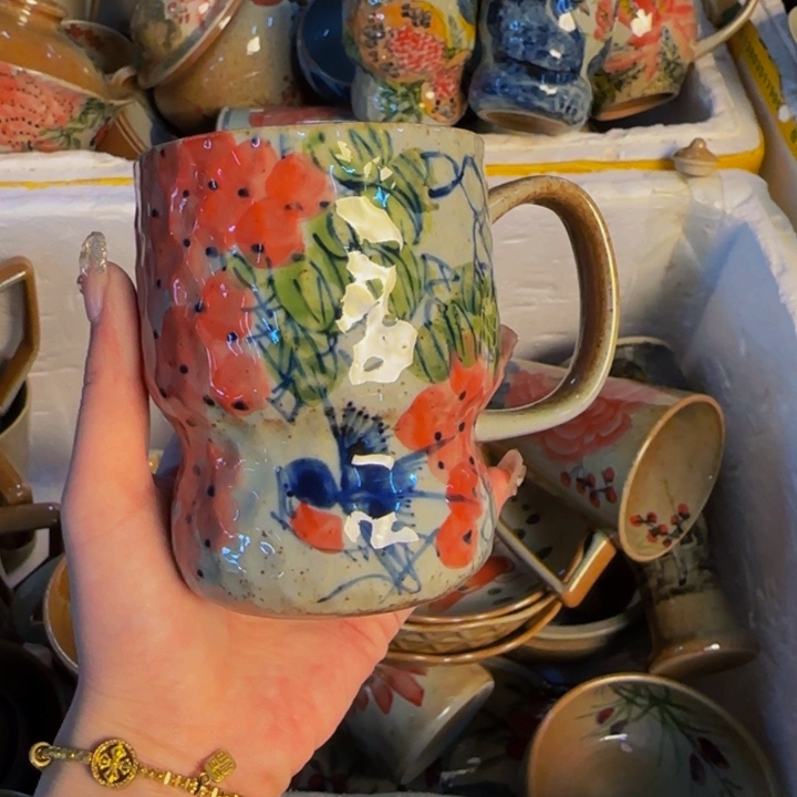 瓷片景德镇陶瓷手工手绘