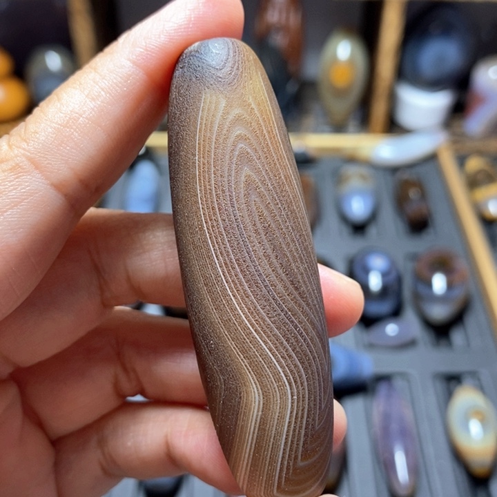 未镶嵌玛瑙/玉髓珠宝半成品