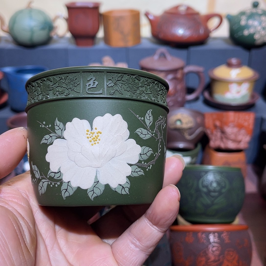 原矿紫砂手工主人杯