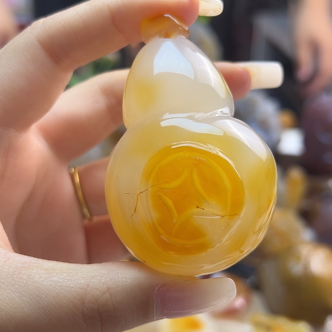 玛瑙/玉髓未镶嵌吊坠(不含链)