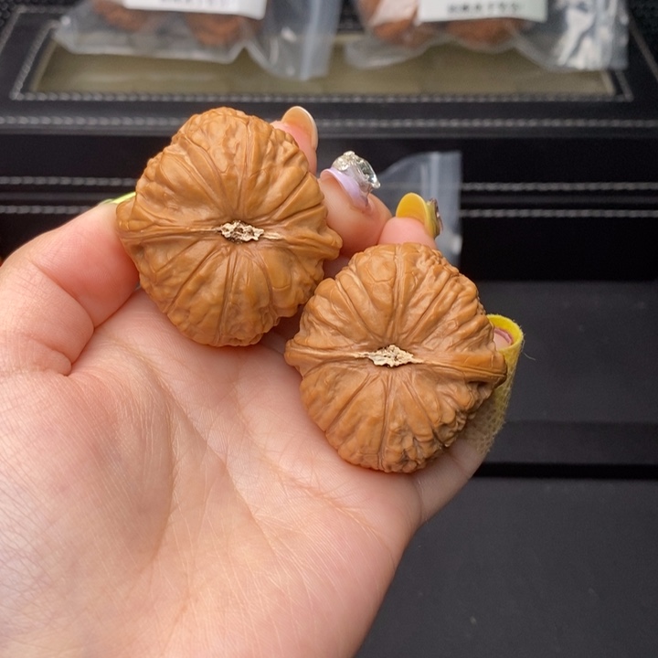 把件文玩核桃农***人南瓜41球