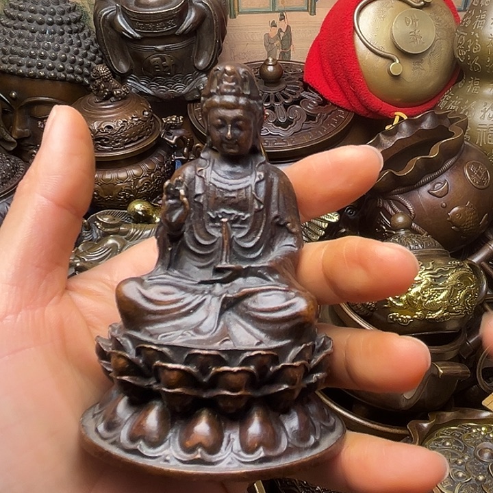 铜器摆件老王直播间