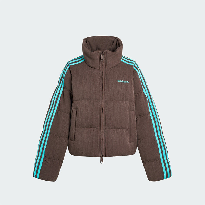 Adidas/阿迪达斯女士新年战袍保暖运动600蓬鸭绒面包羽绒服KG4909