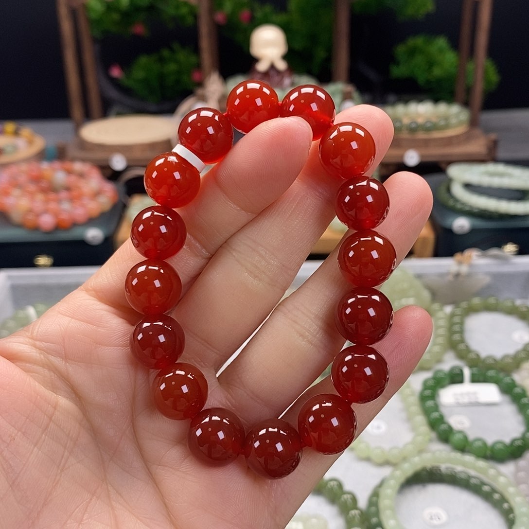 玛瑙/玉髓手链未镶嵌