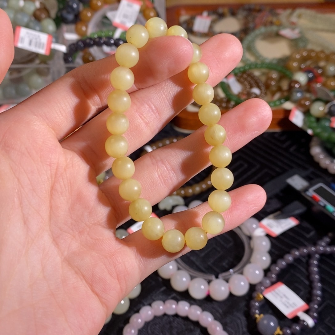 和田玉手链未镶嵌