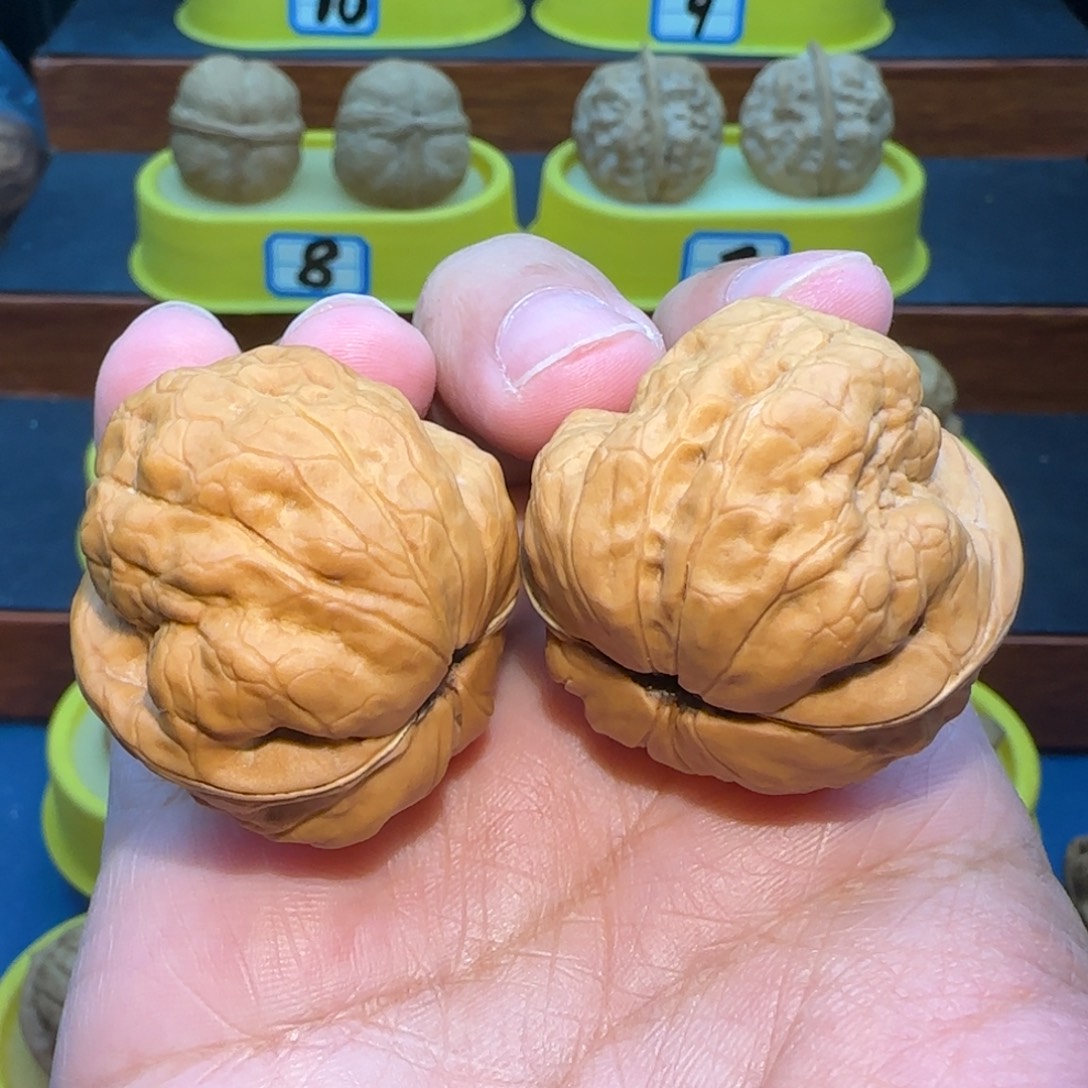 轮***回把件桃核蟾祖核桃