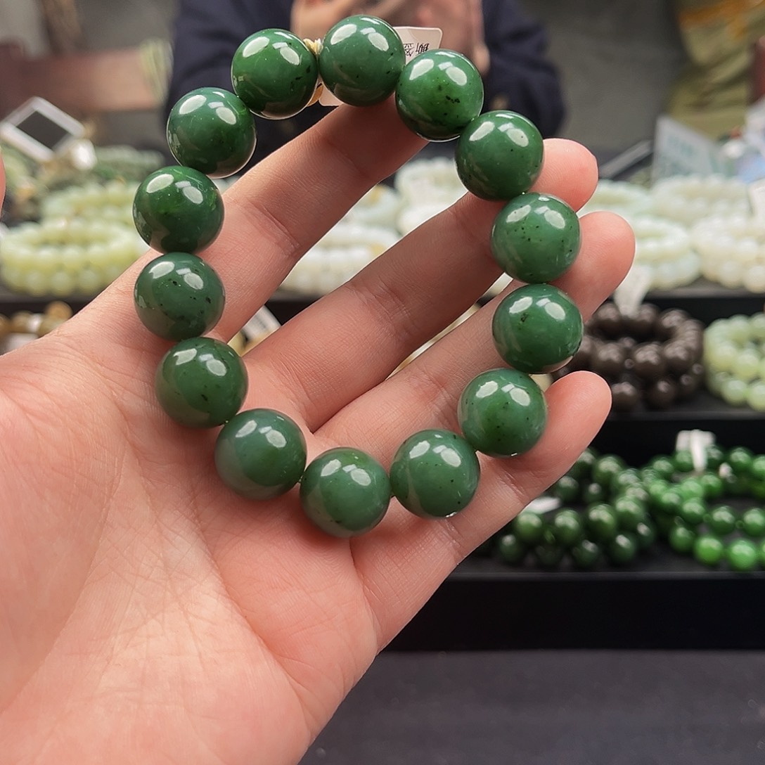 和田玉手串未镶嵌