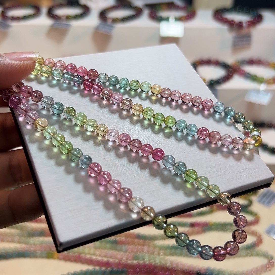 碧玺手链未镶嵌碧玺