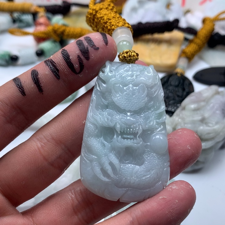 颈饰未镶嵌翡翠保真天然a货翡翠
