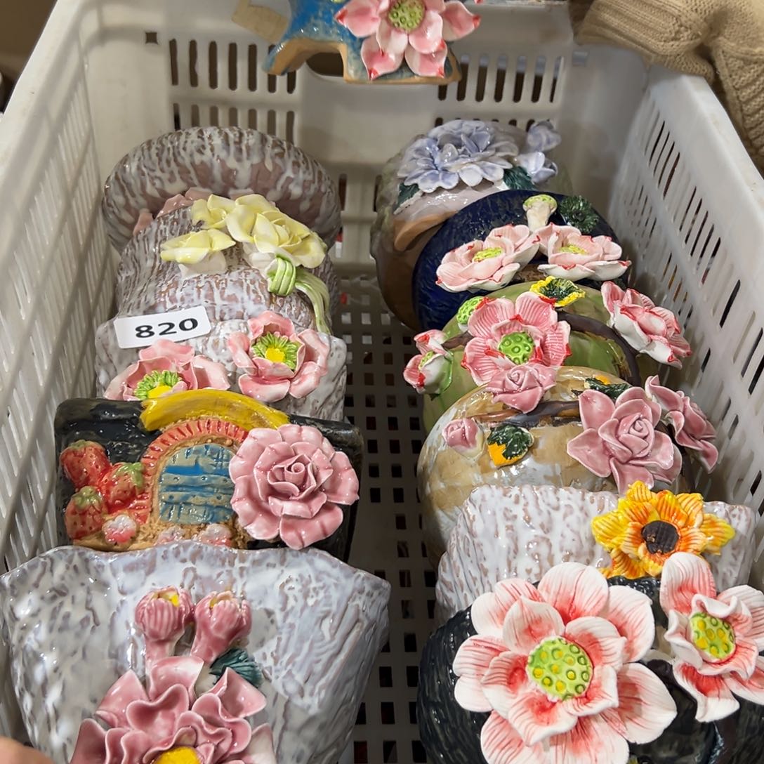 820 满20米秒退拉黑多肉花盆