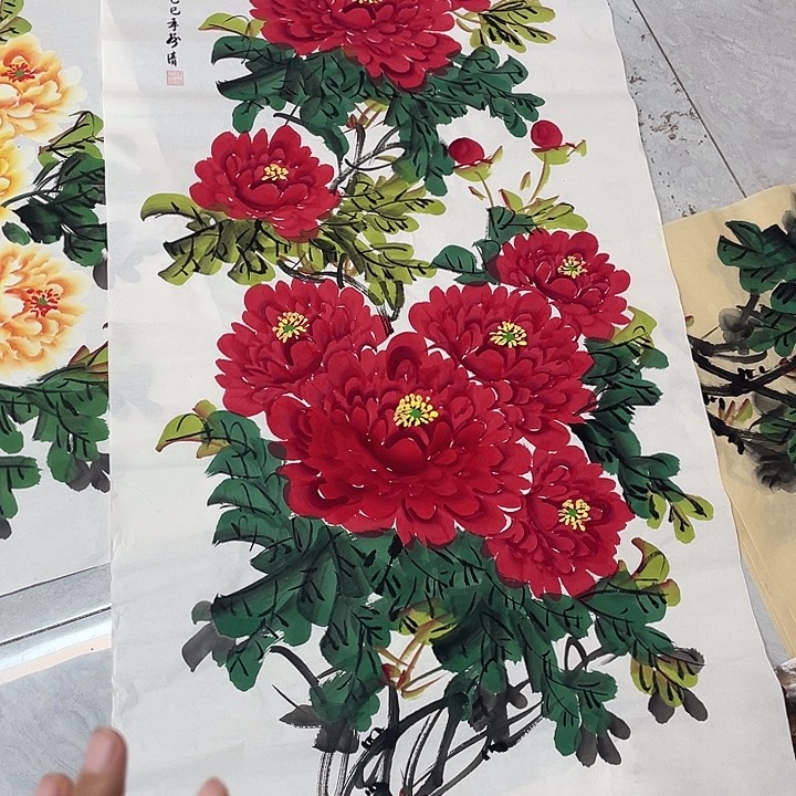 国画国画作品书法作品原稿