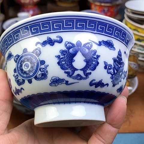 景德镇陶瓷藏式茶碗