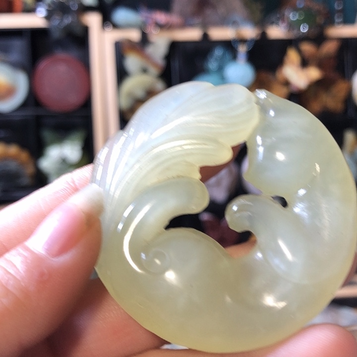 岫玉未镶嵌岫玉挂件