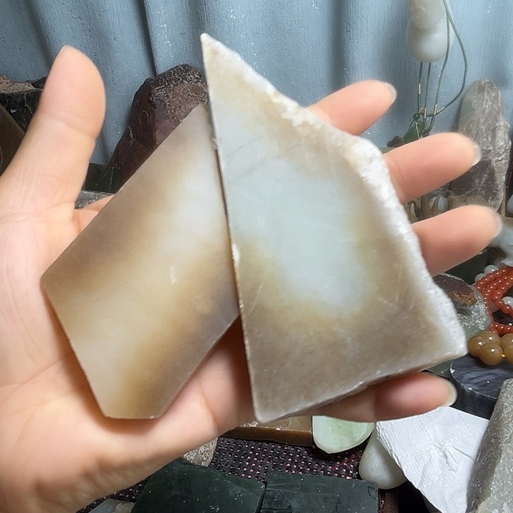 和田玉未镶嵌珠宝半成品