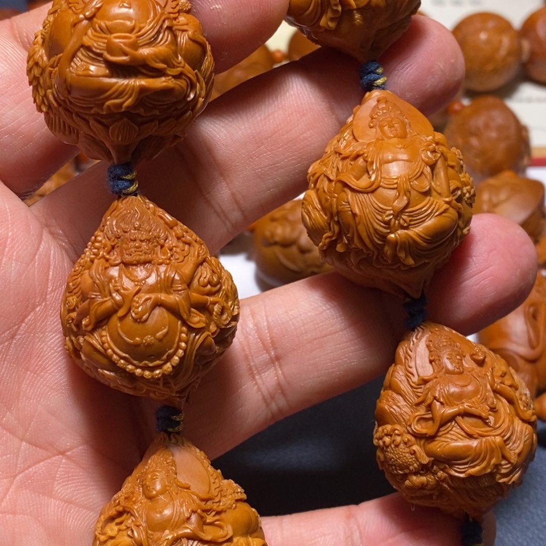 小***糖手串/手链橄榄核觅核链接