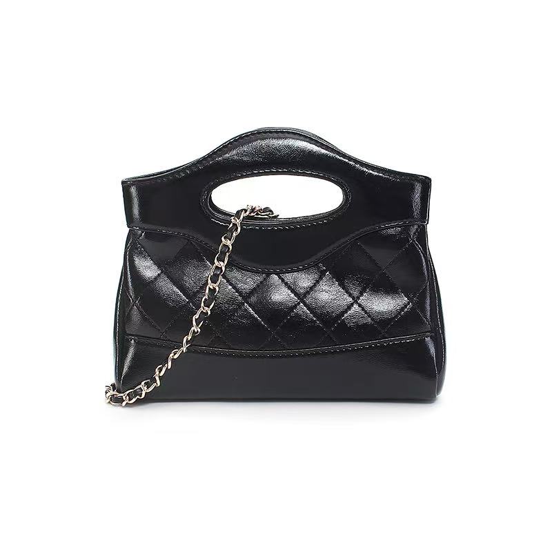 文姐专属【31bag】真皮小香风31bag菱格链条包女-23818