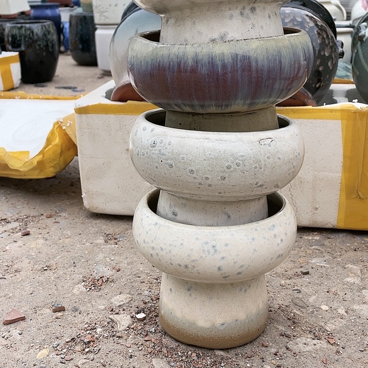 红陶宜兴紫砂花盆