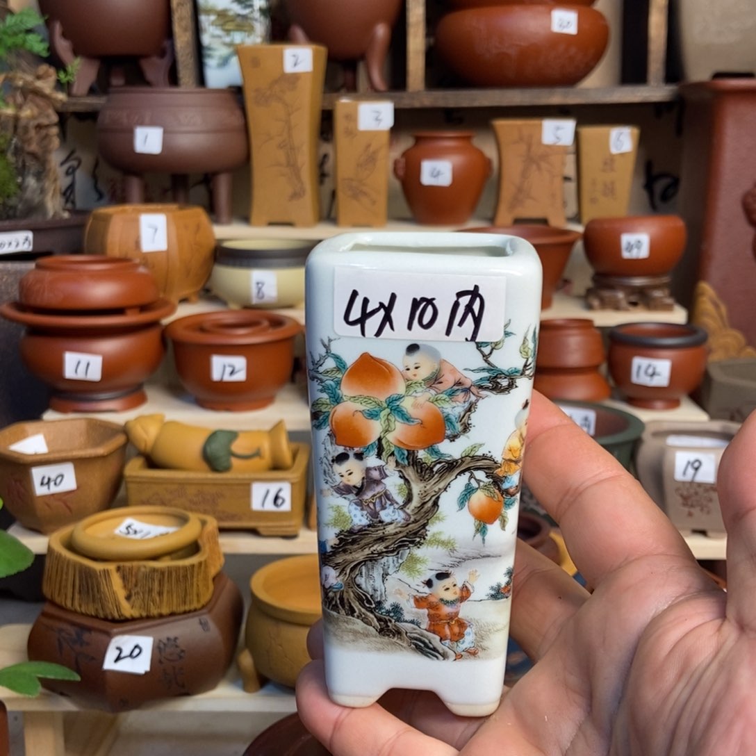 紫砂花盆内口经尺寸