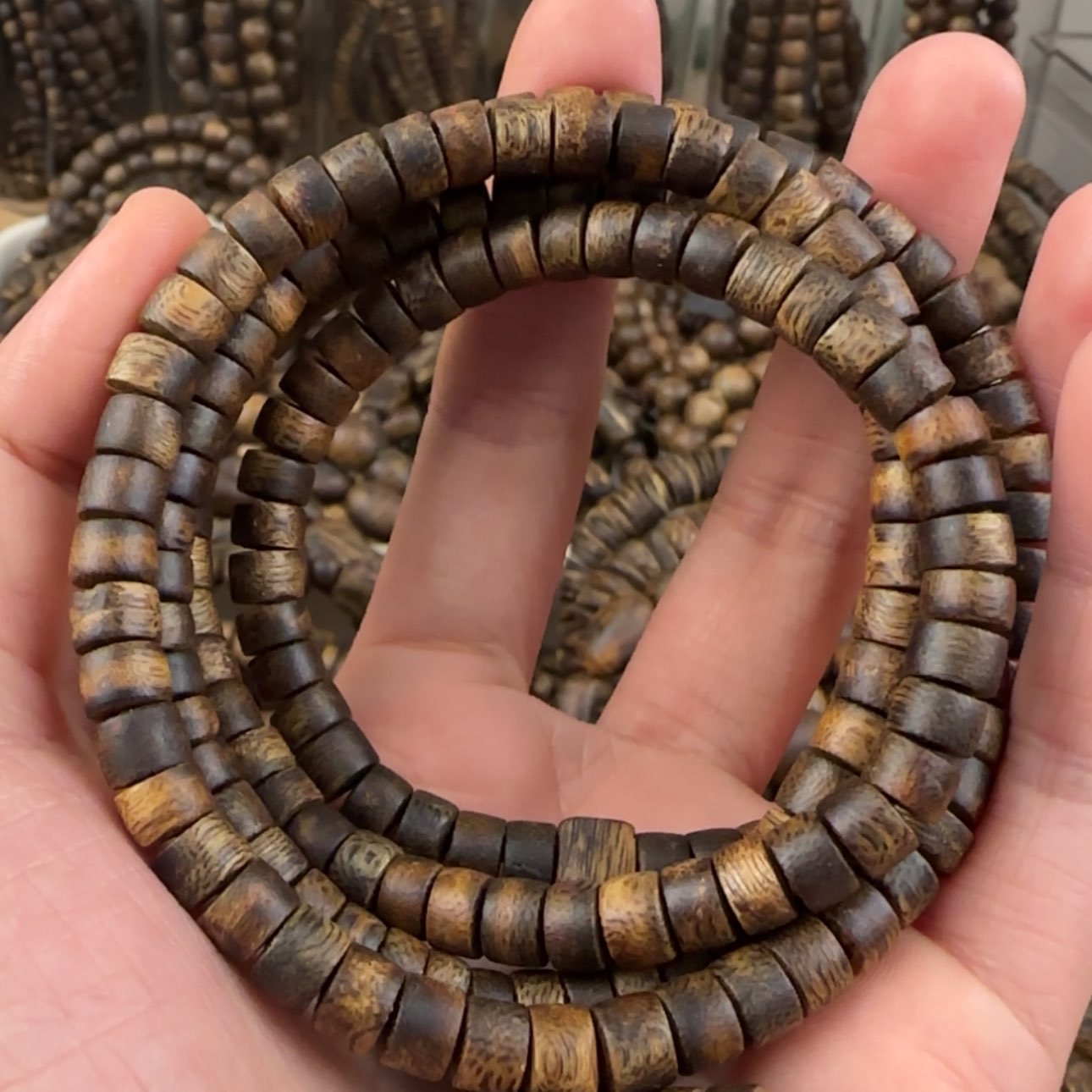 【闪购商品】沉香手串奇楠手串18.9克卡06