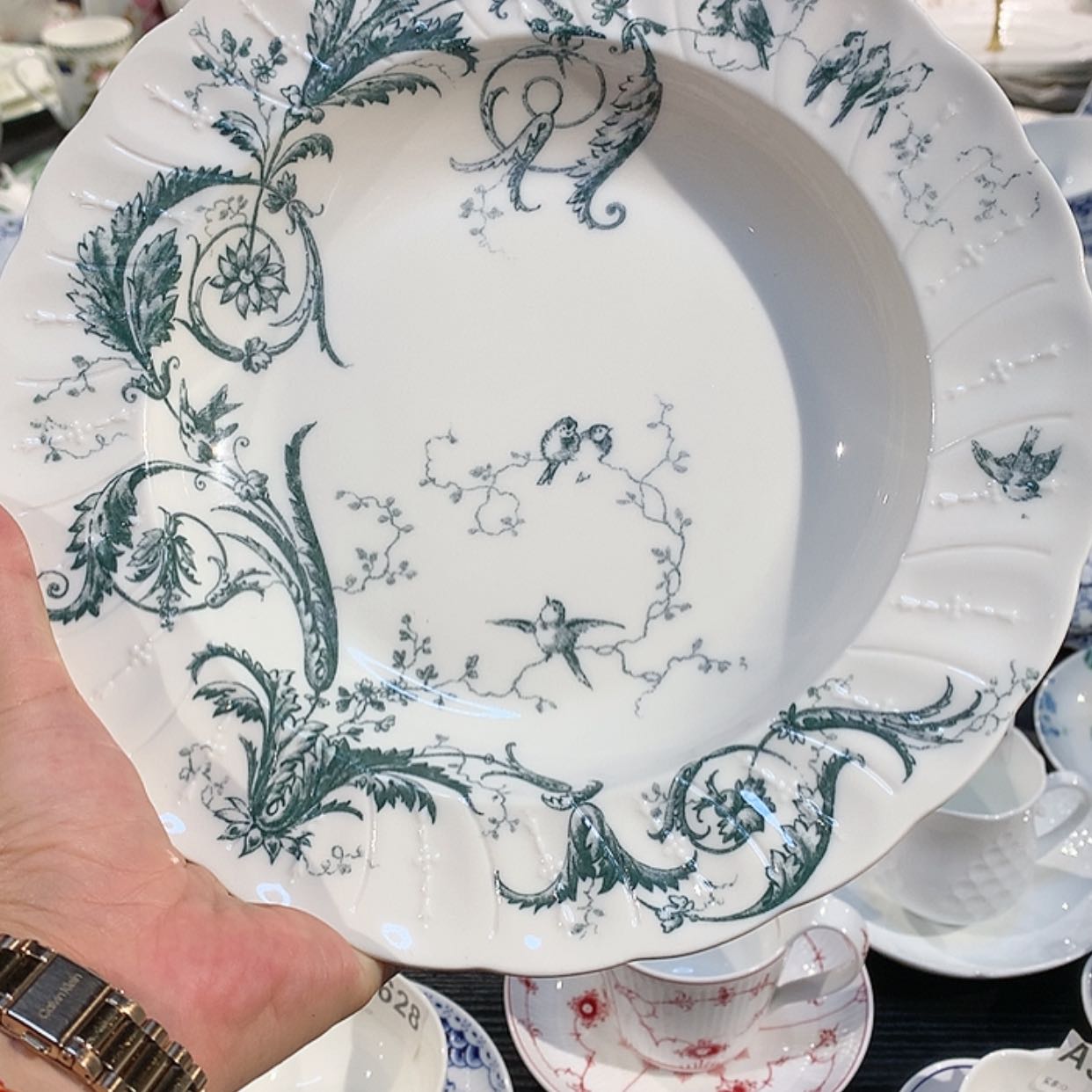 【闪购商品】瓷片深盘