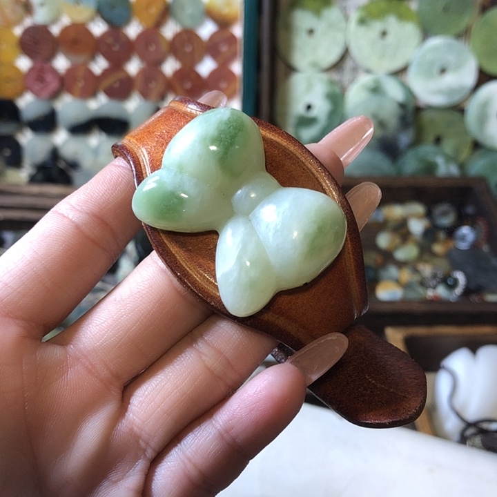 岫玉岫玉手牌未镶嵌