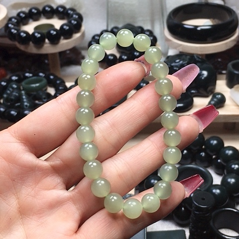 未镶嵌手串和田玉