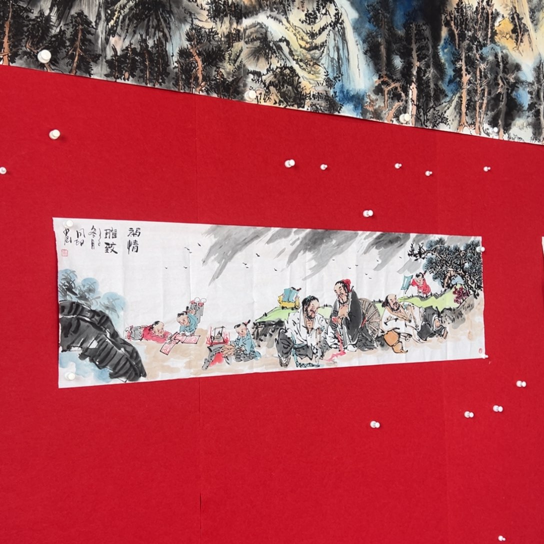 国画绘画国画作品