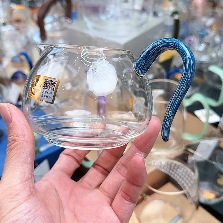 禾器淡然黛蓝公道杯