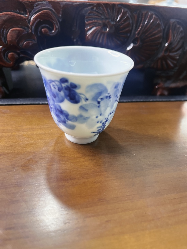 礼域景手工手绘闻香杯