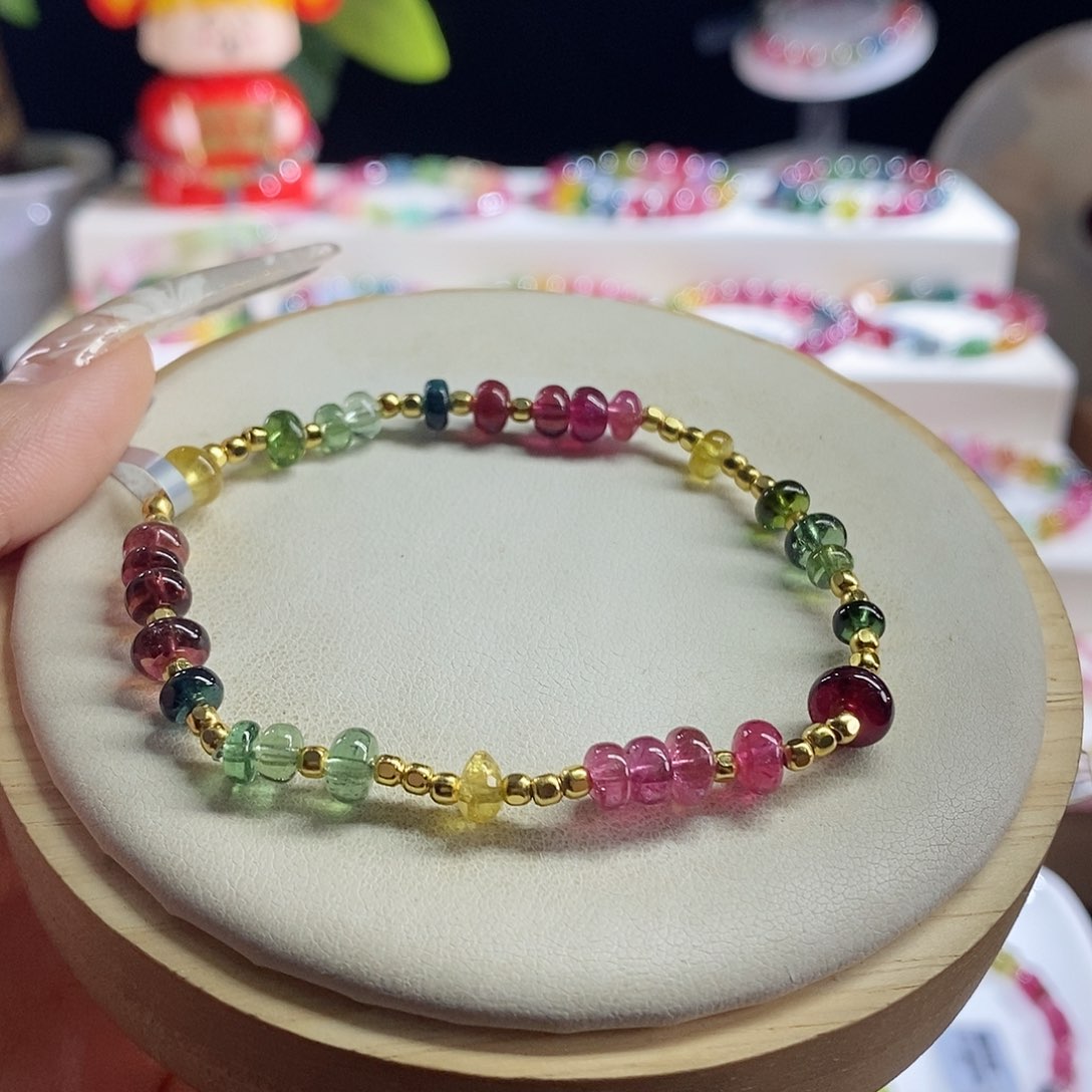 未镶嵌手链碧玺设计款