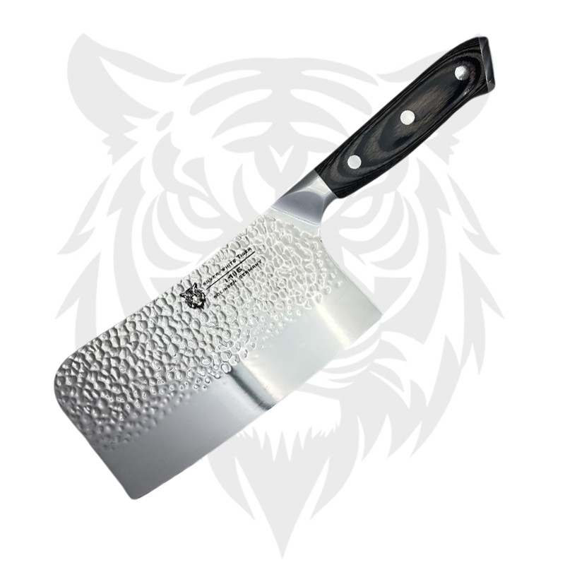 1.4116锻打菜刀家用阳江刀具斩切刀厨师专用切片刀切菜切肉两用砍